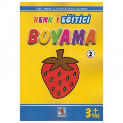 NURDAN /RENKLİ EĞİTİCİ BOYAMA-2 3+YAŞ