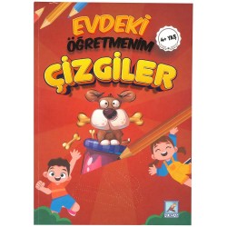 NURDAN /EVDEKİ ÖĞRETMENİM-ÇİZGİLER ETKİNLİK KİTABI
