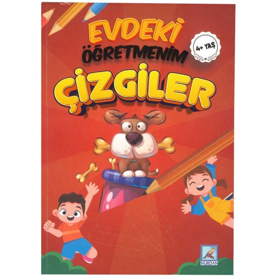 NURDAN /EVDEKİ ÖĞRETMENİM-ÇİZGİLER ETKİNLİK KİTABI