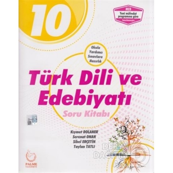 PALME / 10.SINIF TÜRK DİLİ VE EDEBİYATI SORU KİTABI İADESİZ