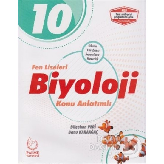 PALME / 10.SINIF BİYOLOJİ FEN LİSELERİ K A  İADESİZ