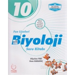 PALME / 10.SINIF BİYOLOJİ FEN LİSELERİ SORU KİTABI İADESİZ