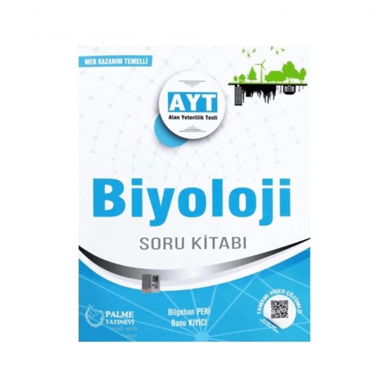 PALME /  AYT BİYOLOJİ SORU KİTABI - VİDEO ÇÖZÜMLÜ