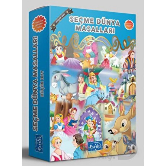 PARILTI / SEÇME DÜNYA MASALLARI - K.BOY (25 KİTAP)