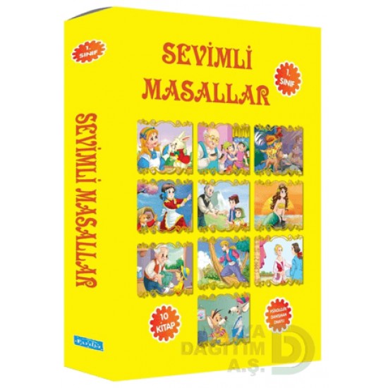 PARILTI / SEVİMLİ MASALLAR - 1.SINIF 10 KİTAP TAKIM