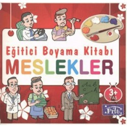 PARILTI / EĞİTİCİ BOYAMA KİTABI - MESLEKLER