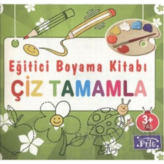 PARILTI / EĞİTİCİ BOYAMA ÇİZ TAMAMLA