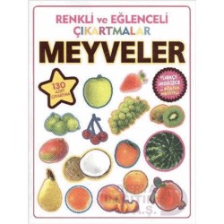PARILTI / MEYVELER RENKLİ EĞLENCELİ ÇIKARTMALAR
