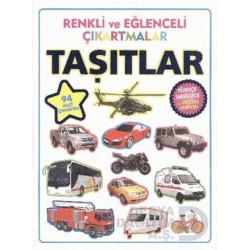 PARILTI / TAŞITLAR RENKLİ EĞLENCELİ ÇIKARTMALAR