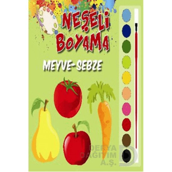 PARILTI / NEŞELİ BOYAMA / MEYVE- SEBZE