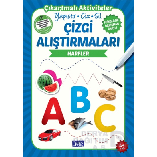 PARILTI / ÇİZGİ ALIŞTIRMALARI -HARFLER