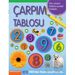 PARILTI / ÇARPIM TABLOSU + POSTER HEDİYELİ