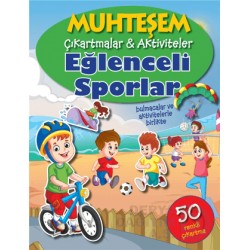 PARILTI / MUHTEŞEM ÇIKARTMALI EĞLENCELİ SPORLAR