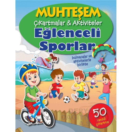 PARILTI / MUHTEŞEM ÇIKARTMALI EĞLENCELİ SPORLAR
