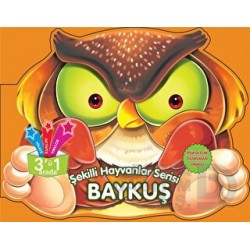 PARILTI / ŞEKİLLİ HAYVANLAR SERİSİ - BAYKUŞ