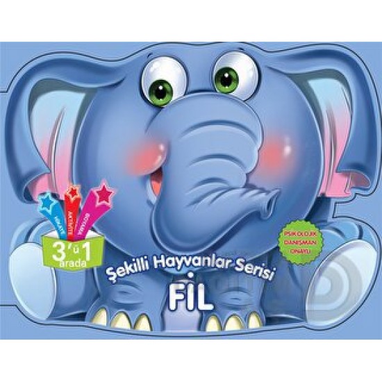 PARILTI / ŞEKİLLİ HAYVANLAR SERİSİ - FİL