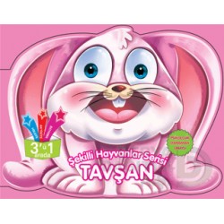 PARILTI / ŞEKİLLİ HAYVANLAR SERİSİ - TAVŞAN