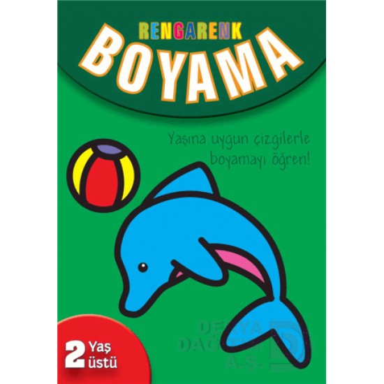 PARILTI / RENGARENK BOYAMA 2 YAŞ ÜSTÜ