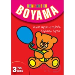 PARILTI / RENGARENK BOYAMA 3 YAŞ ÜSTÜ