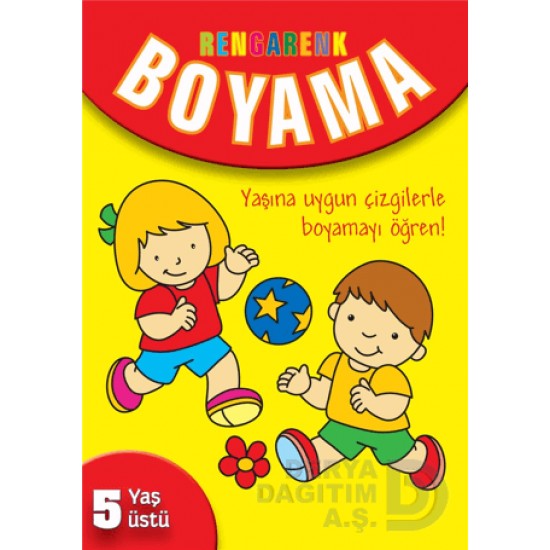 PARILTI / RENGARENK BOYAMA 5 YAŞ ÜSTÜ