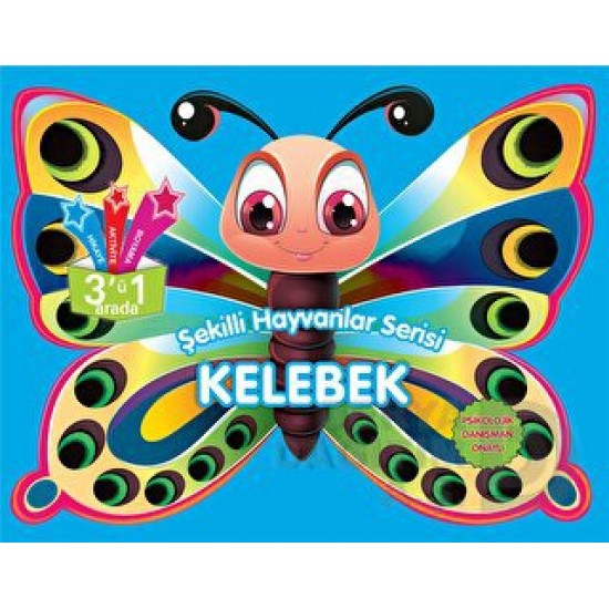 PARILTI / ŞEKİLLİ HAYVANLAR SERİSİ - KELEBEK