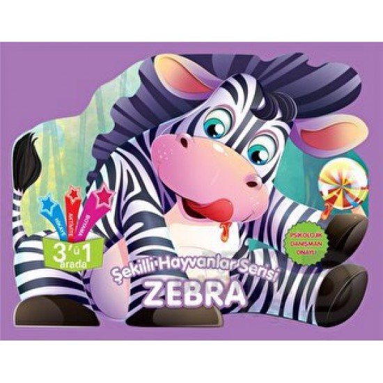 PARILTI / ŞEKİLLİ HAYVANLAR SERİSİ - ZEBRA