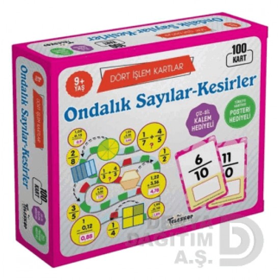 TELESKOP / ONDALIK SAYILER KESİRLER 9- DÖRT İŞLEM K