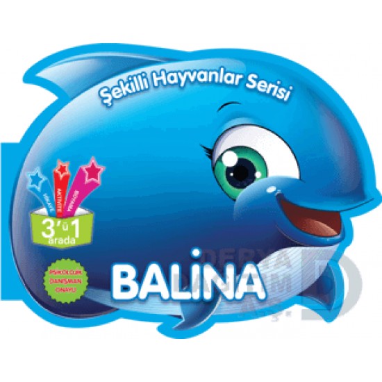 PARILTI / ŞEKİLLİ HAYVANLAR SERİSİ - BALİNA
