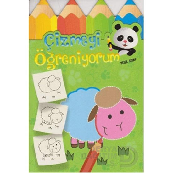 PARILTI / ÇİZMEYİ ÖĞRENİYORUM YEŞİL KİTAP