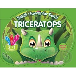 PARILTI / ŞEKİLLİ HAYVANLAR SERİSİ - TRICERATOPS