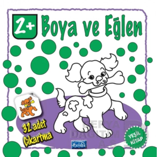 PARILTI / BOYA VE EĞLEN - YEŞİL KİTAP