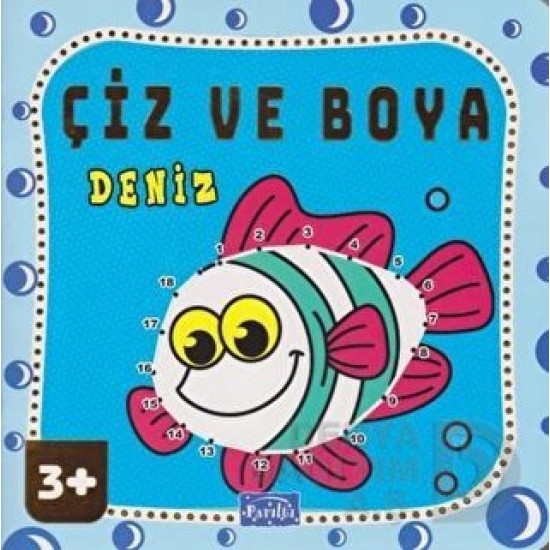 PARILTI / ÇİZ VE BOYA - DENİZ