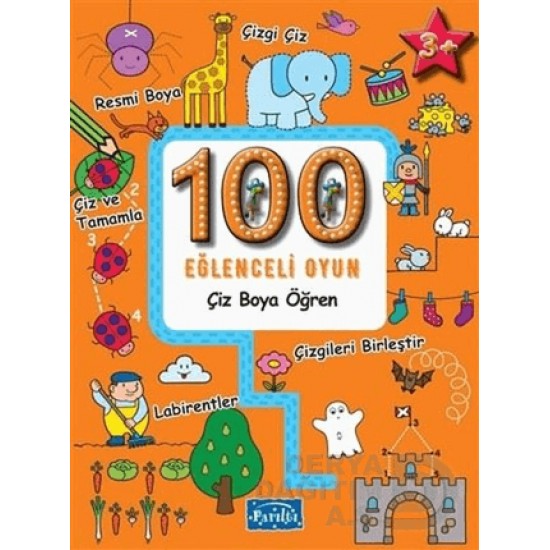 PARILTI / 100 EĞLENCELİ OYUN - ÇİZ BOYA ÖĞREN