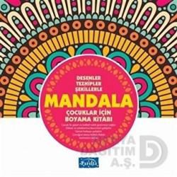 PARILTI / ÇOCUKLAR İÇİN MANDALA -PEMBE