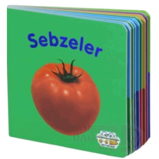 06 YAŞ YAYINLARI / MİNİ KARTON KİTAPLAR - SEBZELER