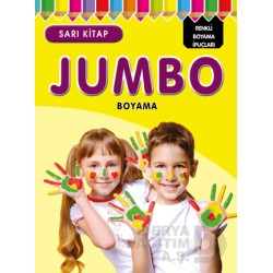 PARILTI / JUMBO BOYAMA - SARI KİTAP