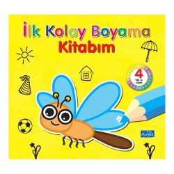 PARILTI / İLK KOLAY BOYAMA KİTABIM 4 YAŞ VE ÜZERİ