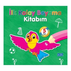 PARILTI / İLK KOLAY BOYAMA KİTABIM 5 YAŞ VE ÜZERİ