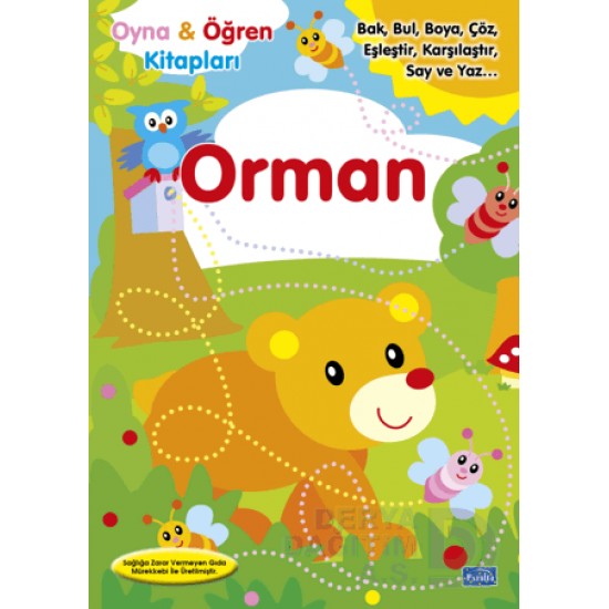PARILTI / OYNA ÖĞREN KİTAPKARI - ORMAN