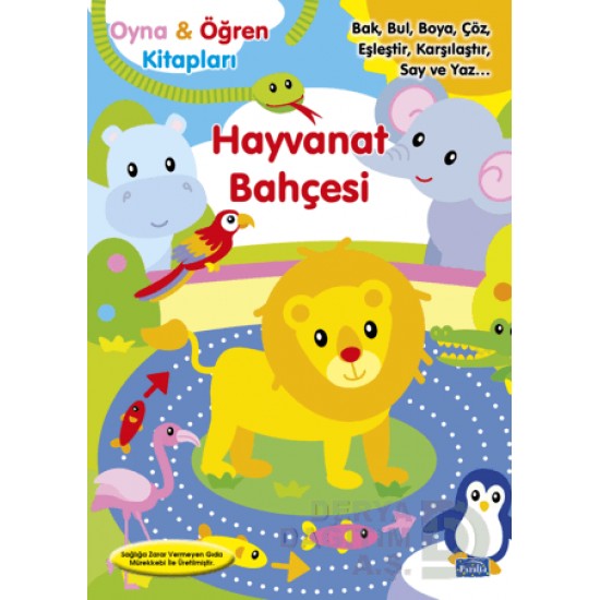 PARILTI / OYNA ÖĞREN KİTAPKARI - HAYVANAT BAHÇESİ