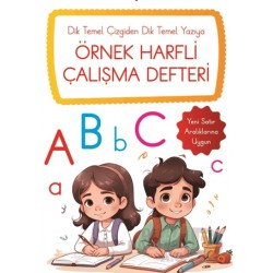 PARILTI / ÖRNEK HARFLİ ÇALIŞMA DEFTERİ