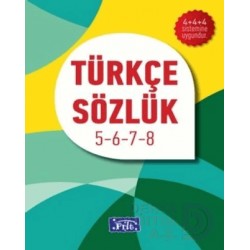 PARILTI / TÜRKÇE SÖZLÜK İLKÖRETİM - 5 . 6. 7. 8