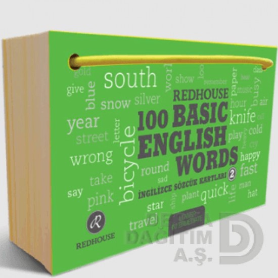 REDHOUSE / 100 BASIC ENGILSH WORDS 2 YEŞİL