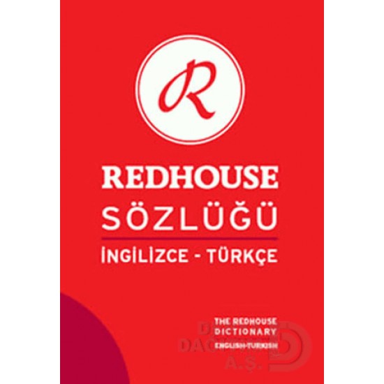 REDHOUSE / REDHOUSE SÖZLÜĞÜ İNGİLİZCE - TÜRKÇE (B.BOY.KIRMIZI RS003)