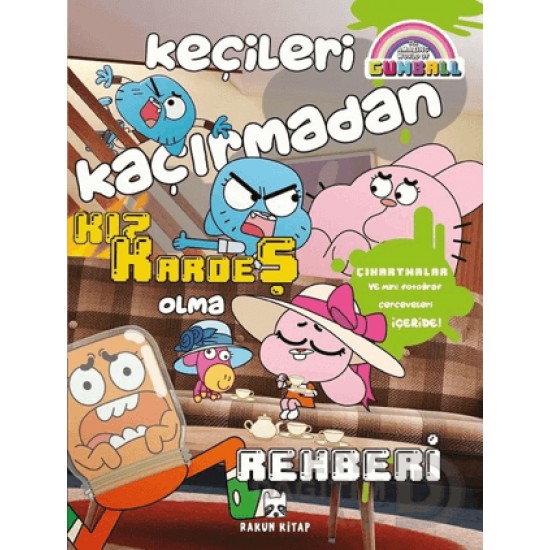 RAKUN KİTAP / KEÇİLERİ KAÇIRMADAN - KIZ KARDEŞ OL.