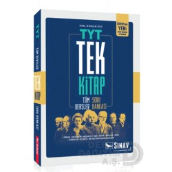 SINAV /  TYT  TEK KİTAP TÜM DERSLER SORU BANKASI
