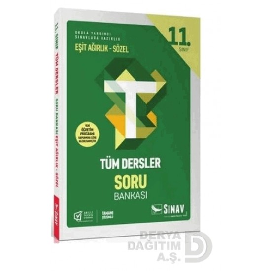 SINAV /  11. SINIF TÜM DERSLER E A TÜM DERSLER S B