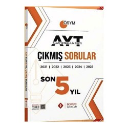 SONUÇ /  AYT SON 5 YIL ÇIKMIŞ SORULAR (ÖSYM)