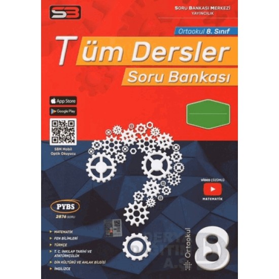 SBM / 8 SINIF TÜM DERSLER SB