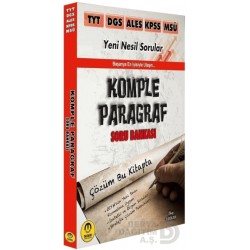 TASARI /  KOMPLE PARAGRAF SORU BANKASI